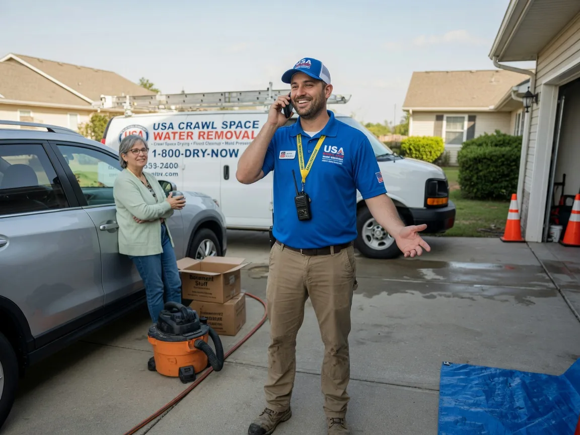 Crawl Space Water Removal Black, MO FAQs